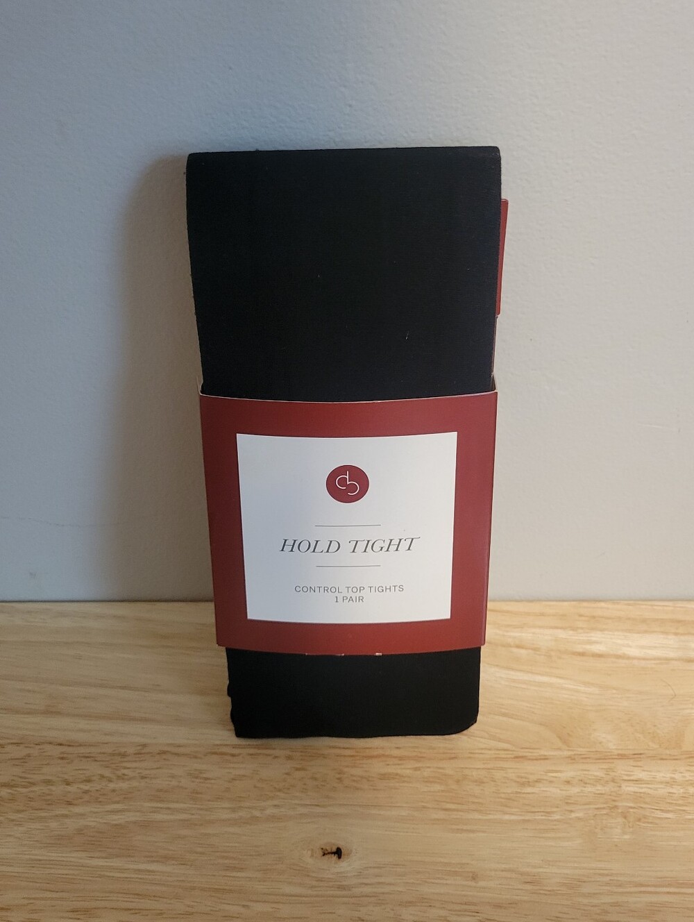NEW dressbarn Black Opaque Control Top Tights Size 1X/2X